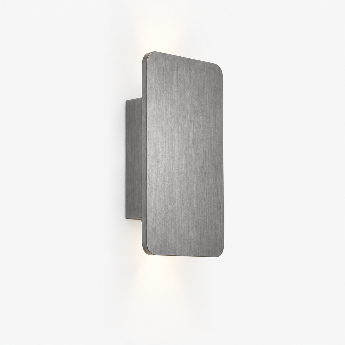 LED-Wandleuchte modern rechteckig Metall für wohnliches Licht