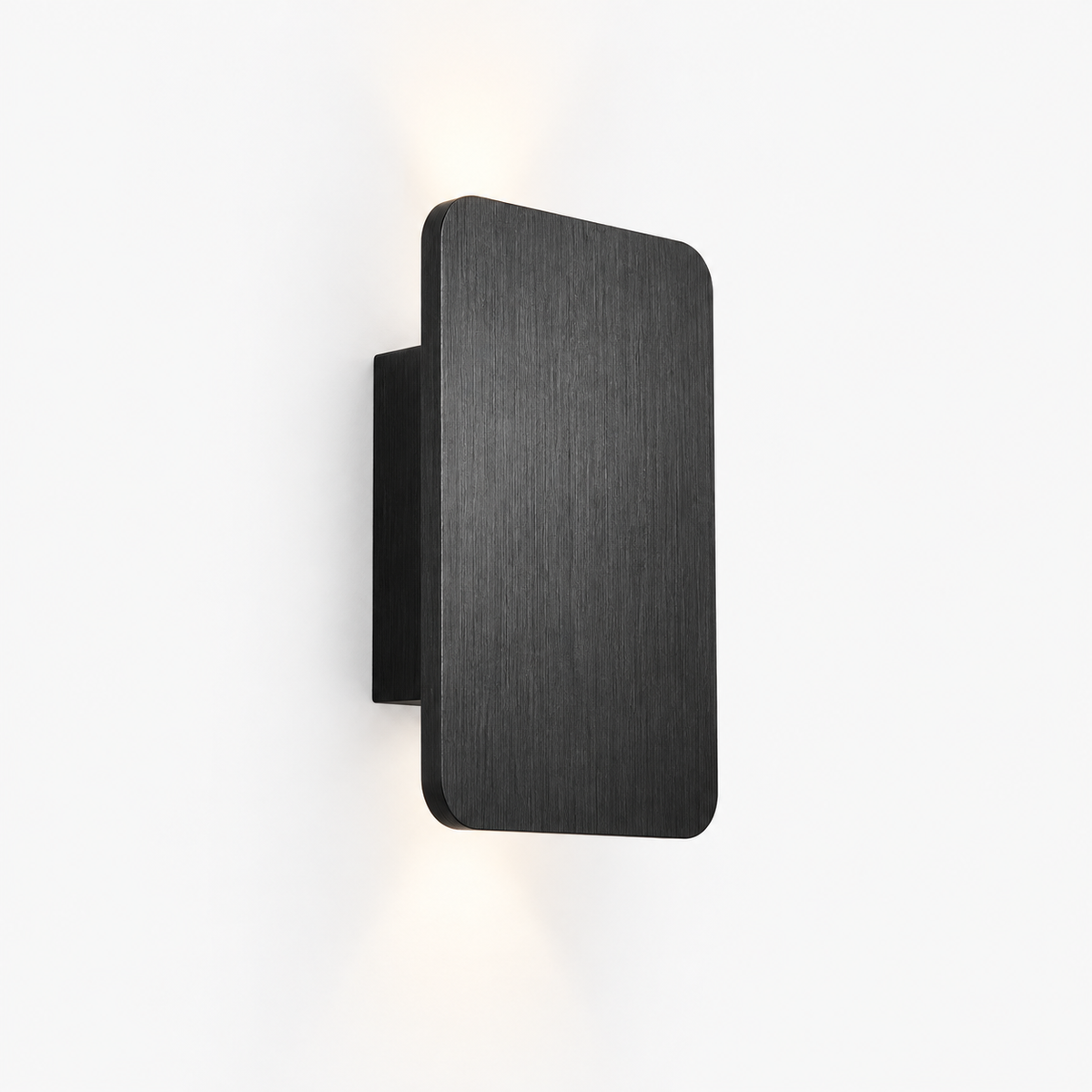 LED-Wandleuchte modern rechteckig Metall für wohnliches Licht