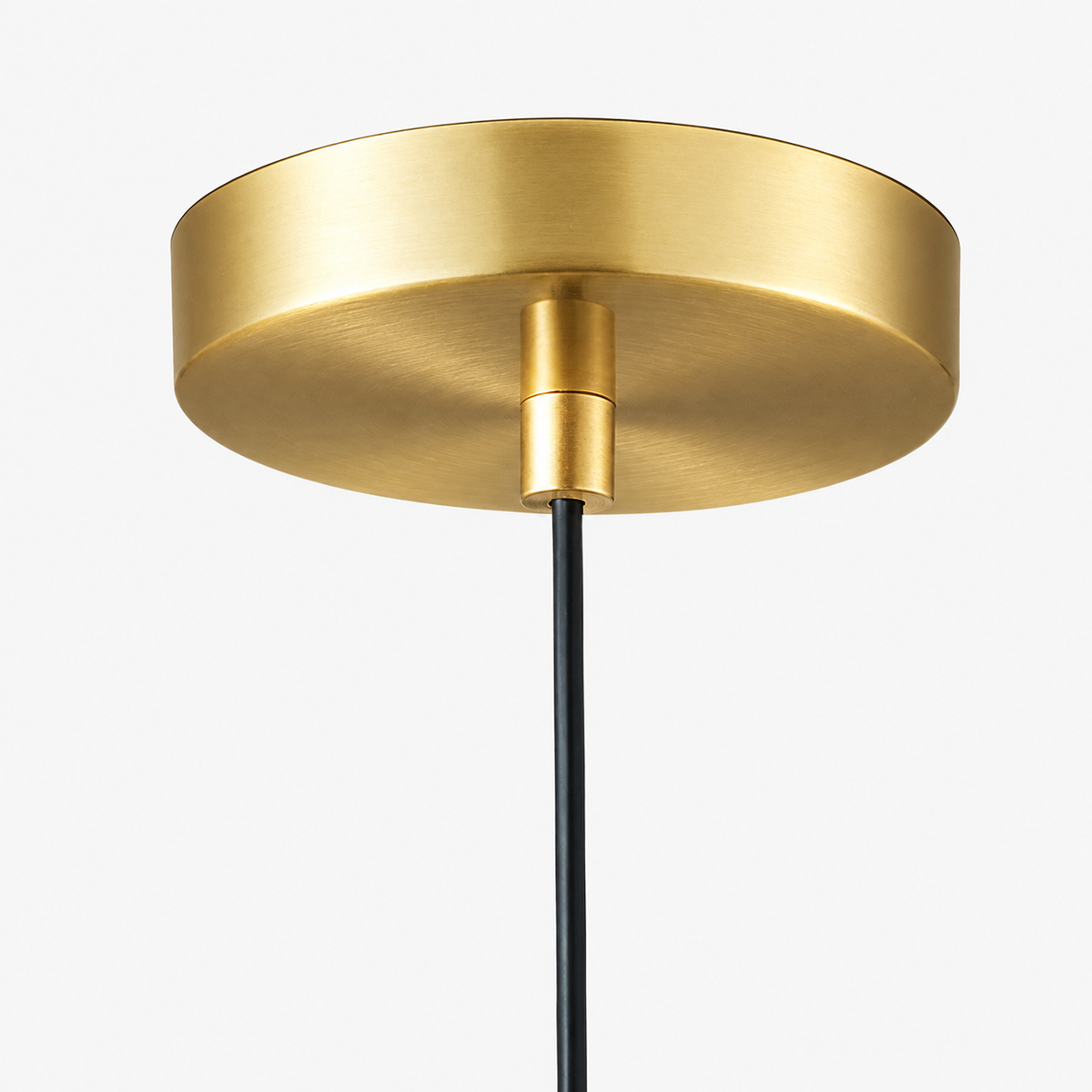 Pendelleuchte Modern Skandinavisch - Höhenverstellbar Gold/Schwarz