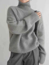Luxuriöser Rollkragenpullover - Klassischer Komfort, Moderner Stil
