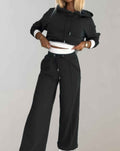 Damen-Hoodie- und Jogginghose-Set
