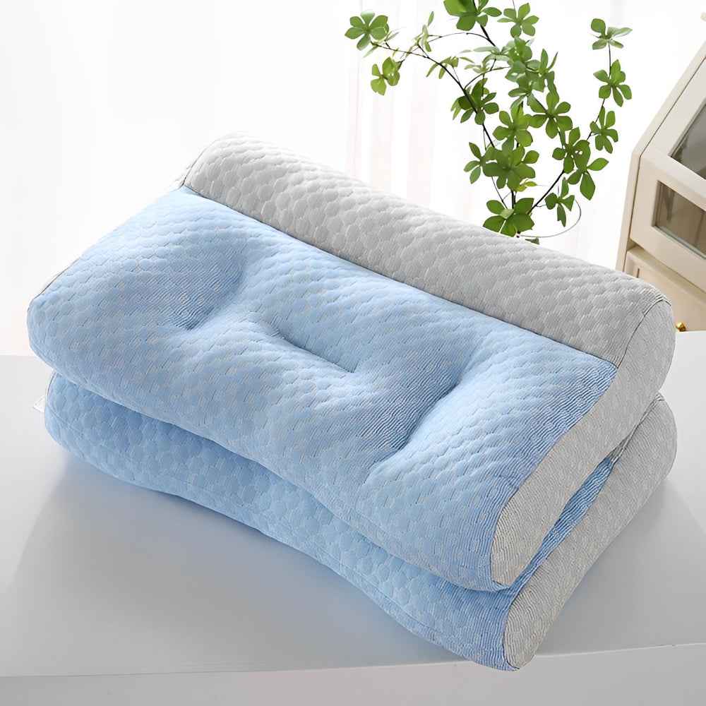 CoolRest - Atmungsaktives, ergonomisches und kühlendes Kissen für erholsamen Schlaf