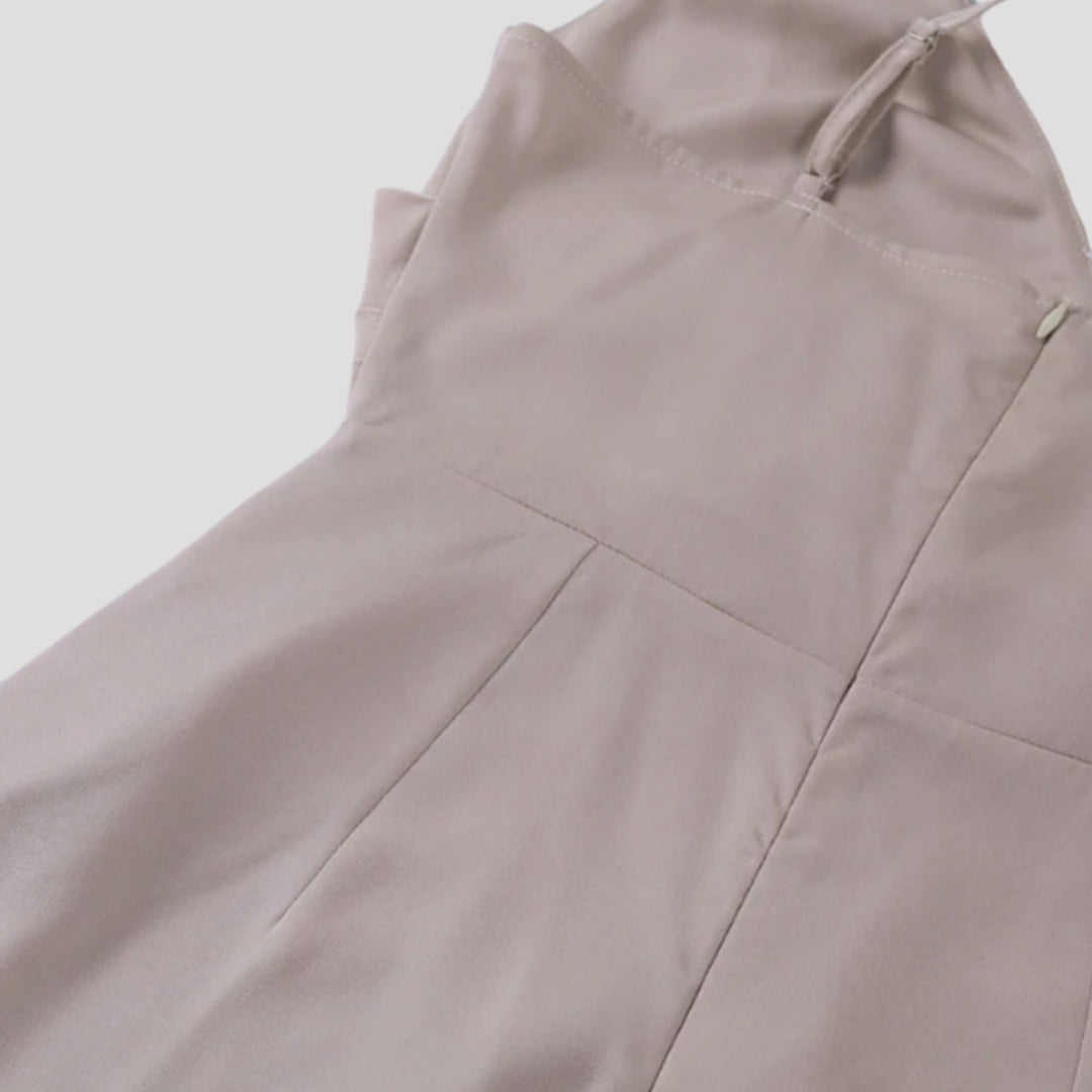 Damen Maxikleid mit Schlitz - Abendkleid für Hochzeitsgäste
