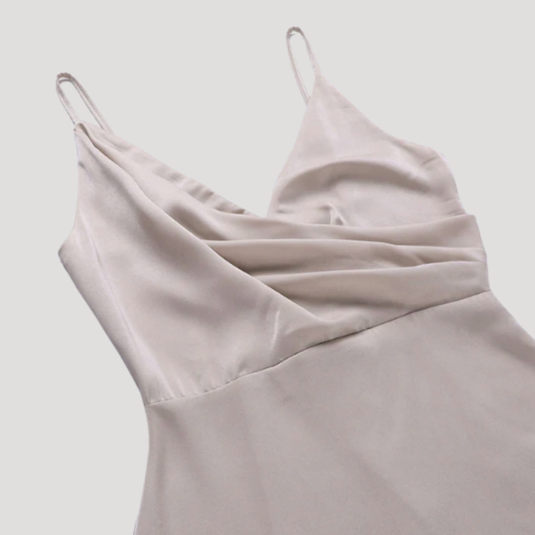 Damen Maxikleid mit Schlitz - Abendkleid für Hochzeitsgäste
