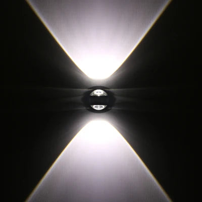 PrismBeam - Blendenleuchte mit LED-Kristall-Wandleuchte für elegante Beleuchtung