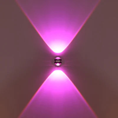 PrismBeam - Blendenleuchte mit LED-Kristall-Wandleuchte für elegante Beleuchtung