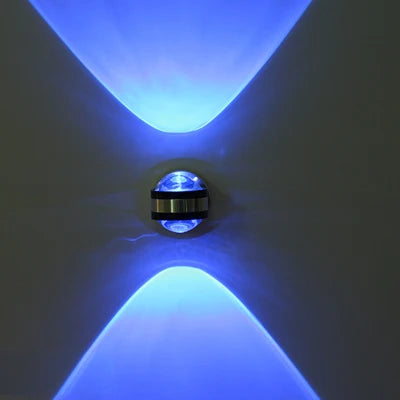 PrismBeam - Blendenleuchte mit LED-Kristall-Wandleuchte für elegante Beleuchtung