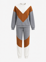 Trendy sportstøj med kontrast til en moderne stil