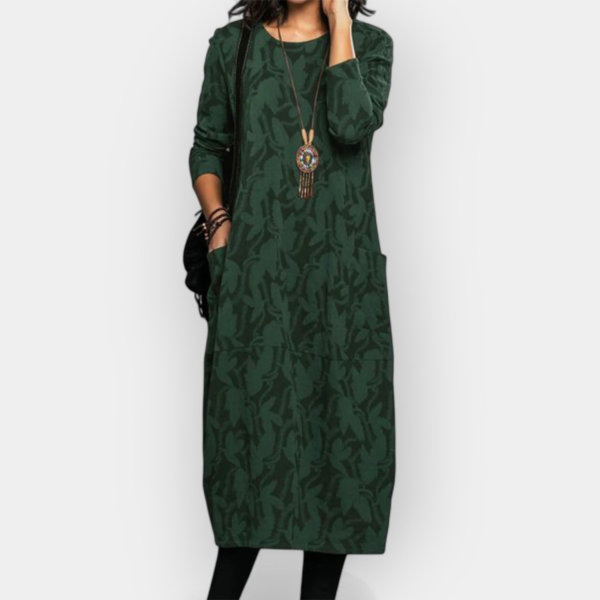Damen Bequemes Alltagskleid für Eleganz
