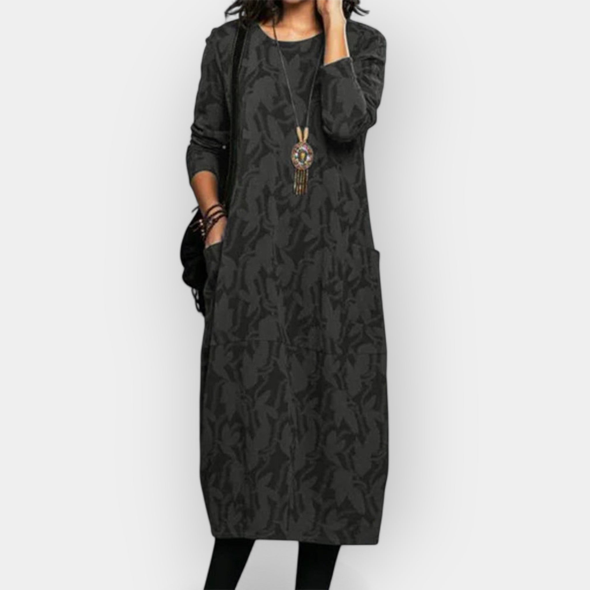 Damen Bequemes Alltagskleid für Eleganz