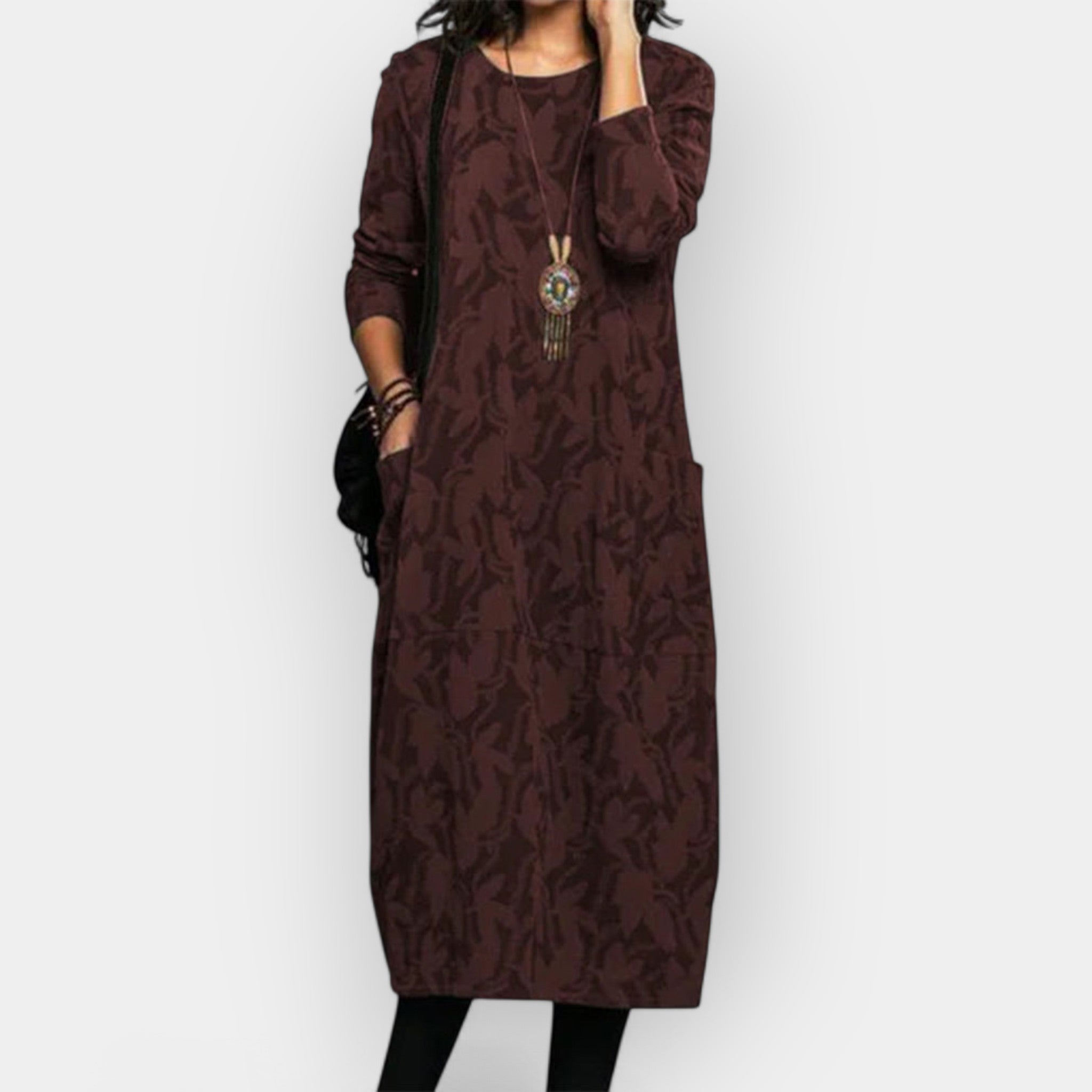 Damen Bequemes Alltagskleid für Eleganz
