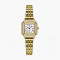 Quadrato lussuoso - Orologio da polso elegante da donna con accenti di strass