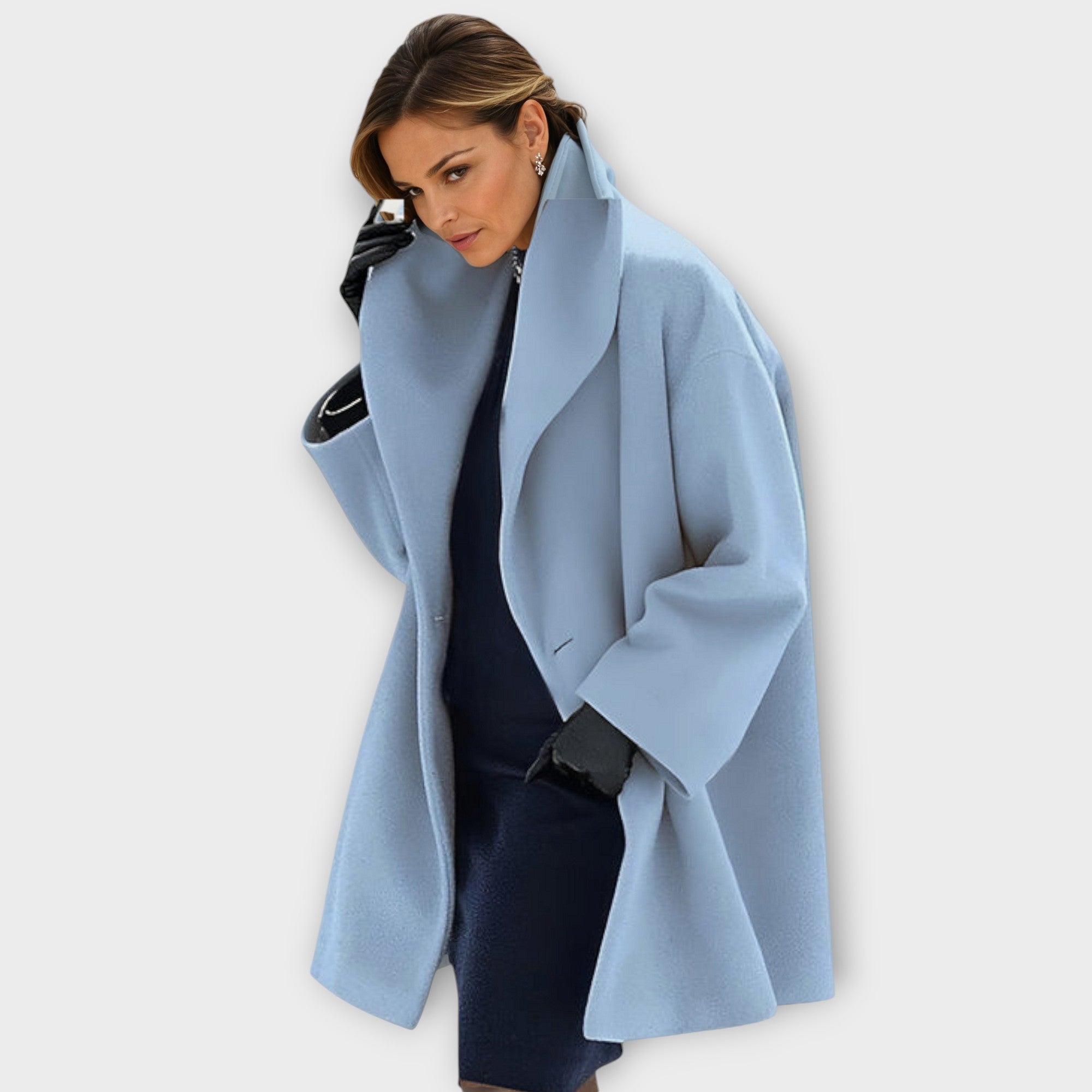 Damen Elegante Gabardine für Winter