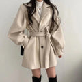 Cappotto elegante da donna aderente
