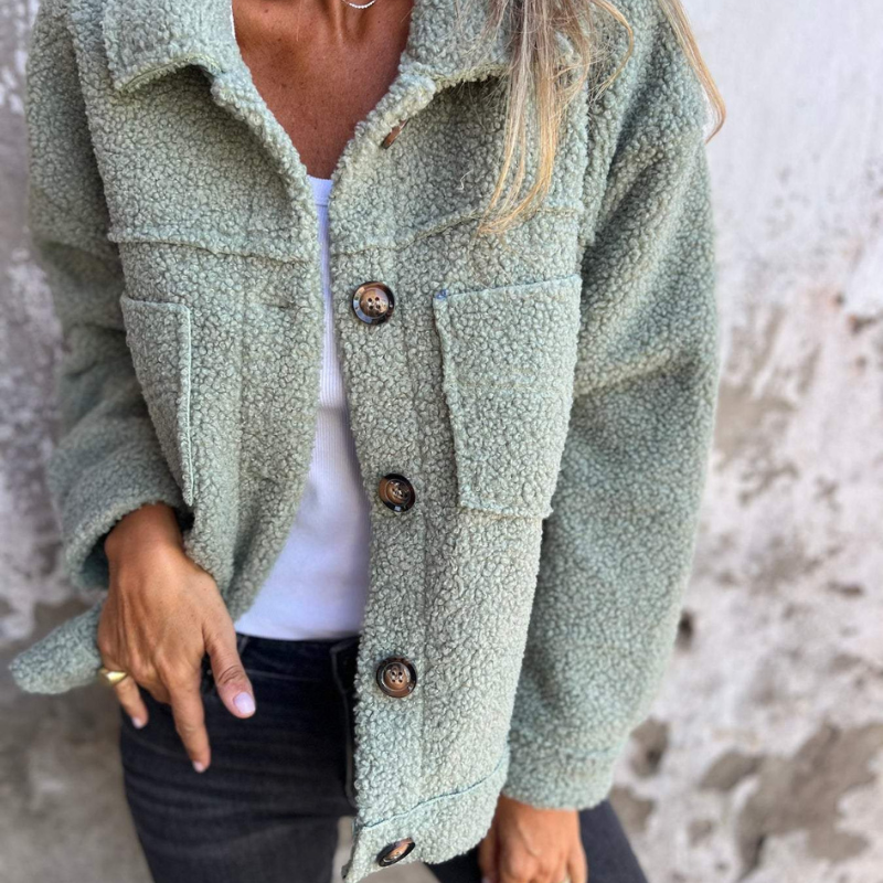 Damen Eleganter Wintermantel für Stil und Wärme
