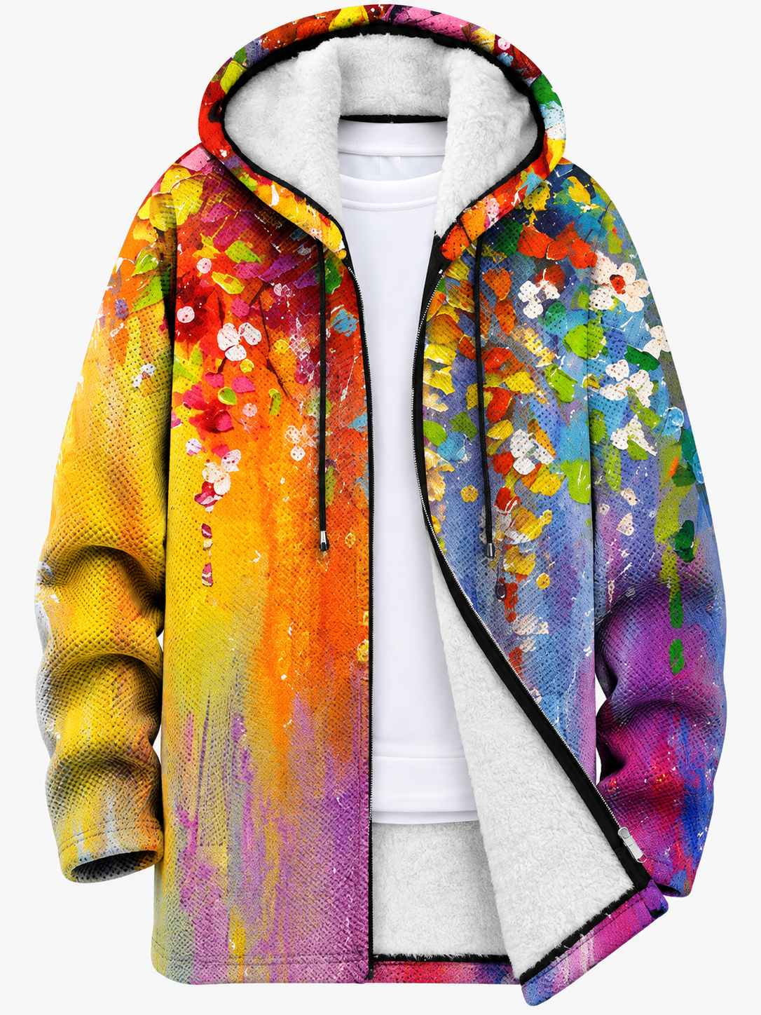 Women's Artistic Design Cardigan for Elegant Looks