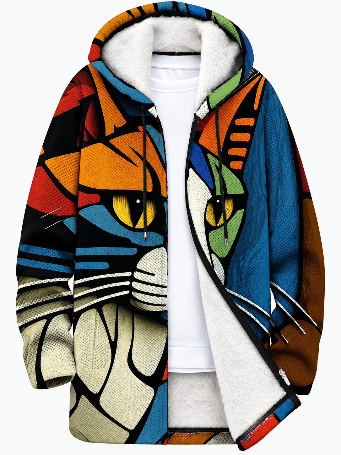 Women's Artistic Design Cardigan for Elegant Looks