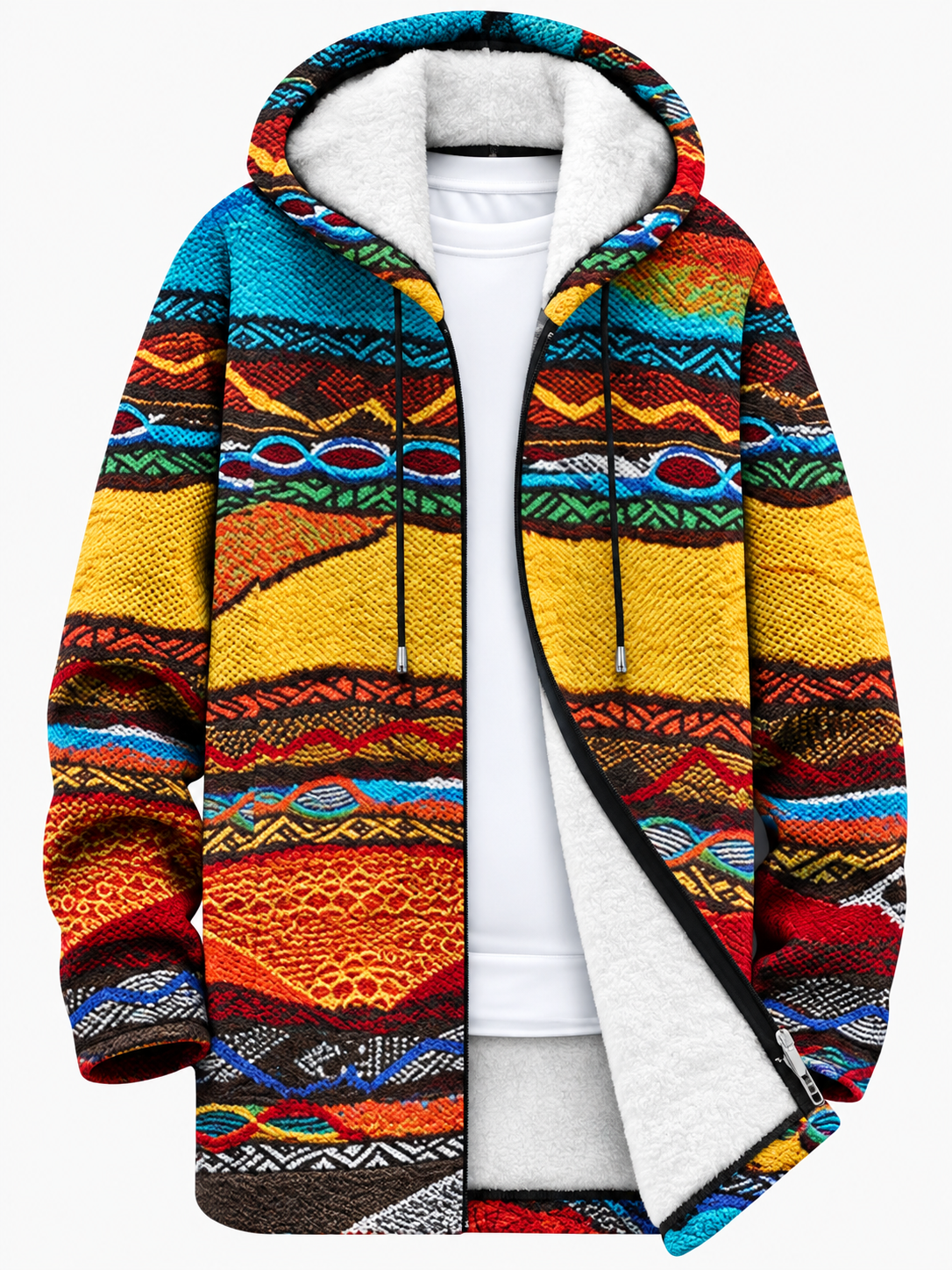 Women's Artistic Design Cardigan for Elegant Looks