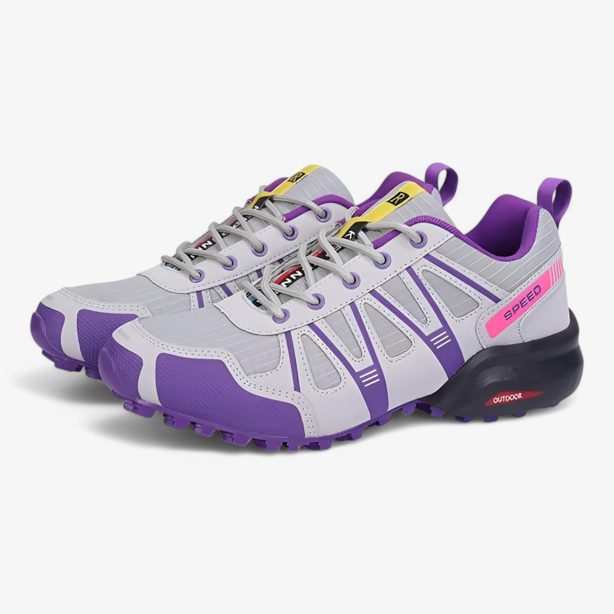 Damen Leichte Wanderschuhe mit Antirutschsohle 1