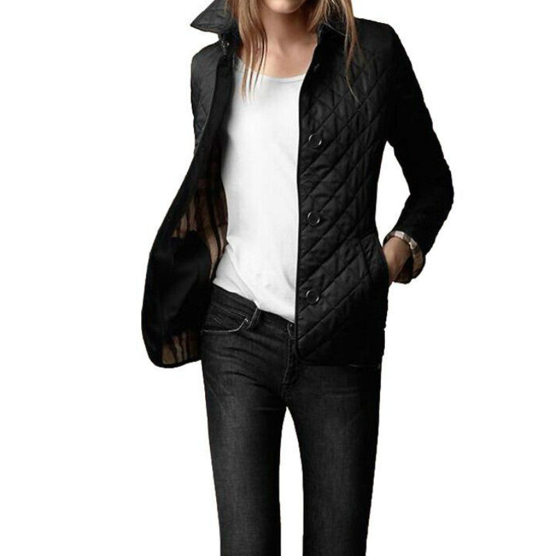 Luxuriöse Damenjacke aus Polyesterfaser für Eleganz