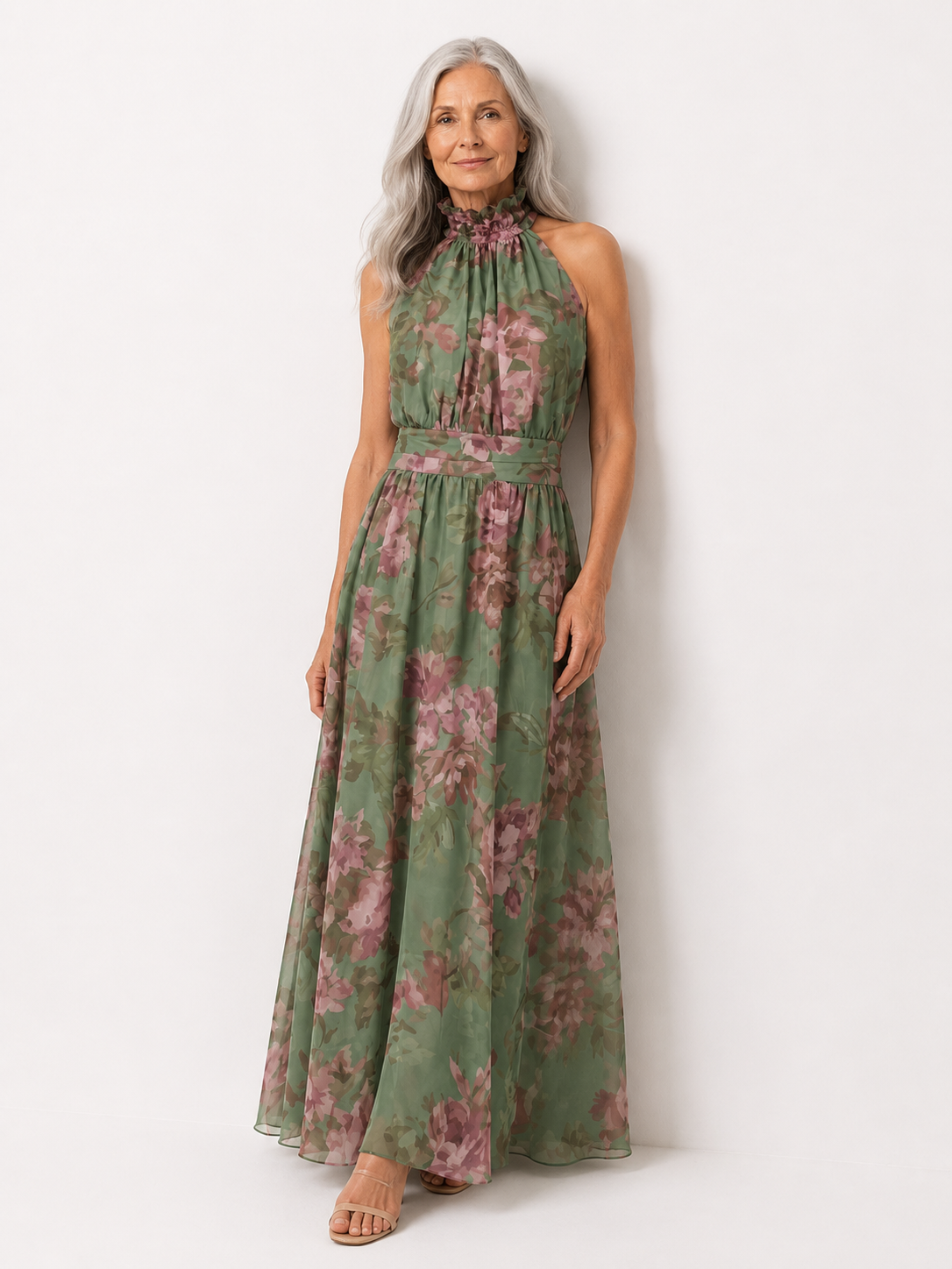 SARA | Elegante abito floreale