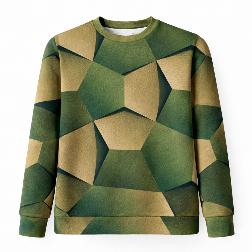 FELYSSIA – Damen Oberteil mit geometrischem Muster