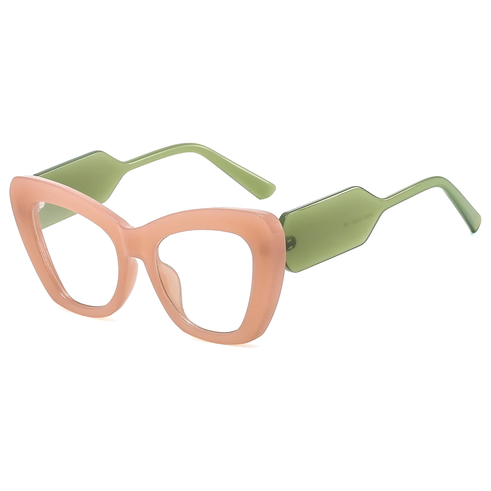 Damen Oversize Katzenaugen Sonnenbrille mit UV400 Schutz 11