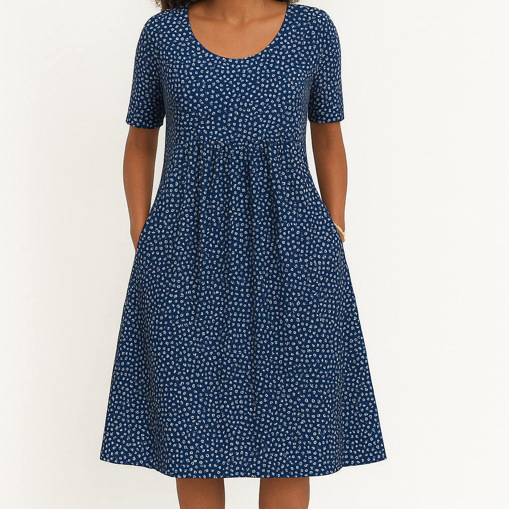 Damen Romantisches Sommerkleid Casual Elegant