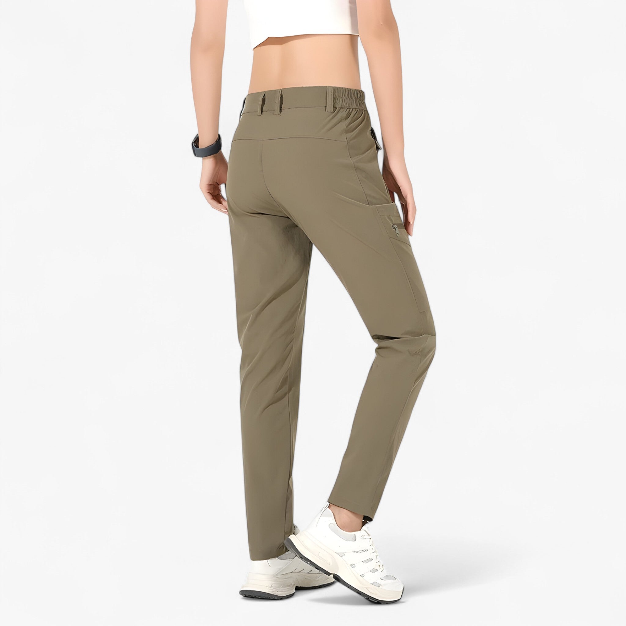 Damen Schnelltrocknende Outdoor-Hosen mit UV-Schutz 2