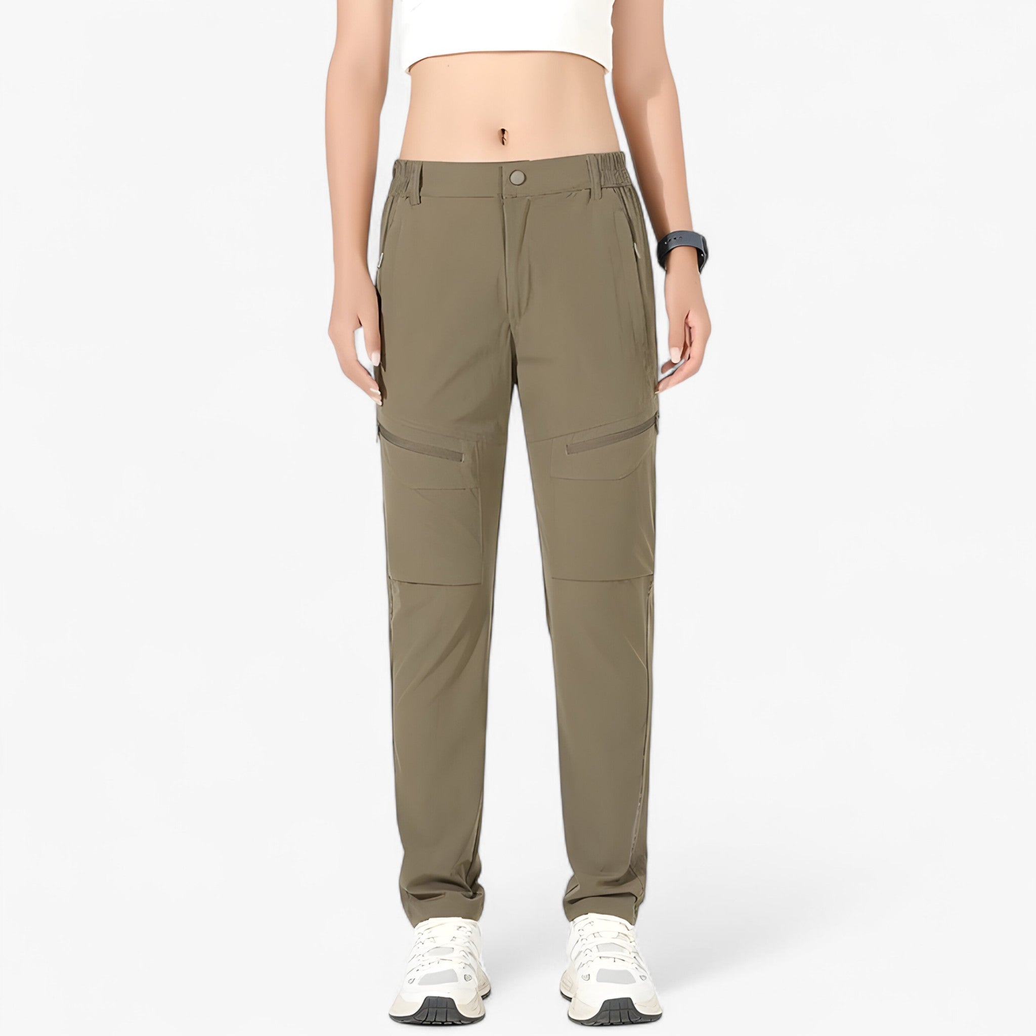 Damen Schnelltrocknende Outdoor-Hosen mit UV-Schutz 8
