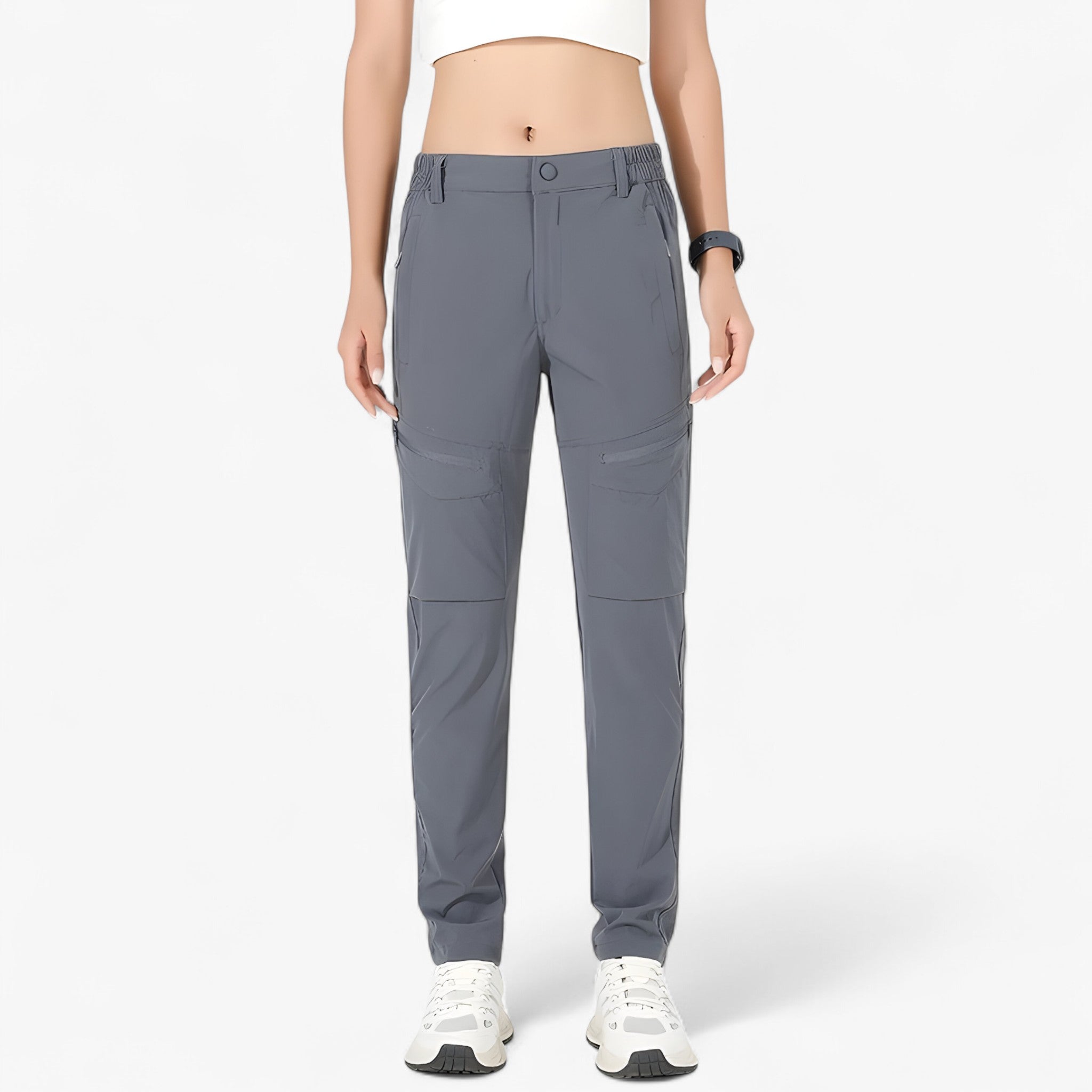 Damen Schnelltrocknende Outdoor-Hosen mit UV-Schutz 9