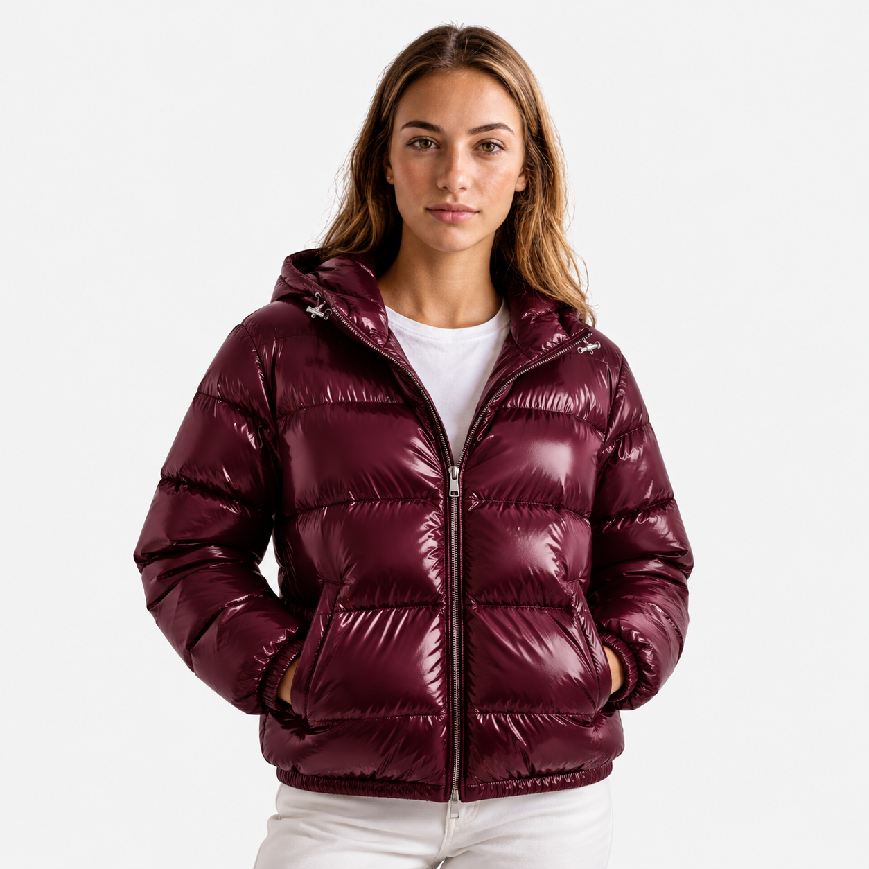 Chaqueta acolchada con diseño moderno y cómodo