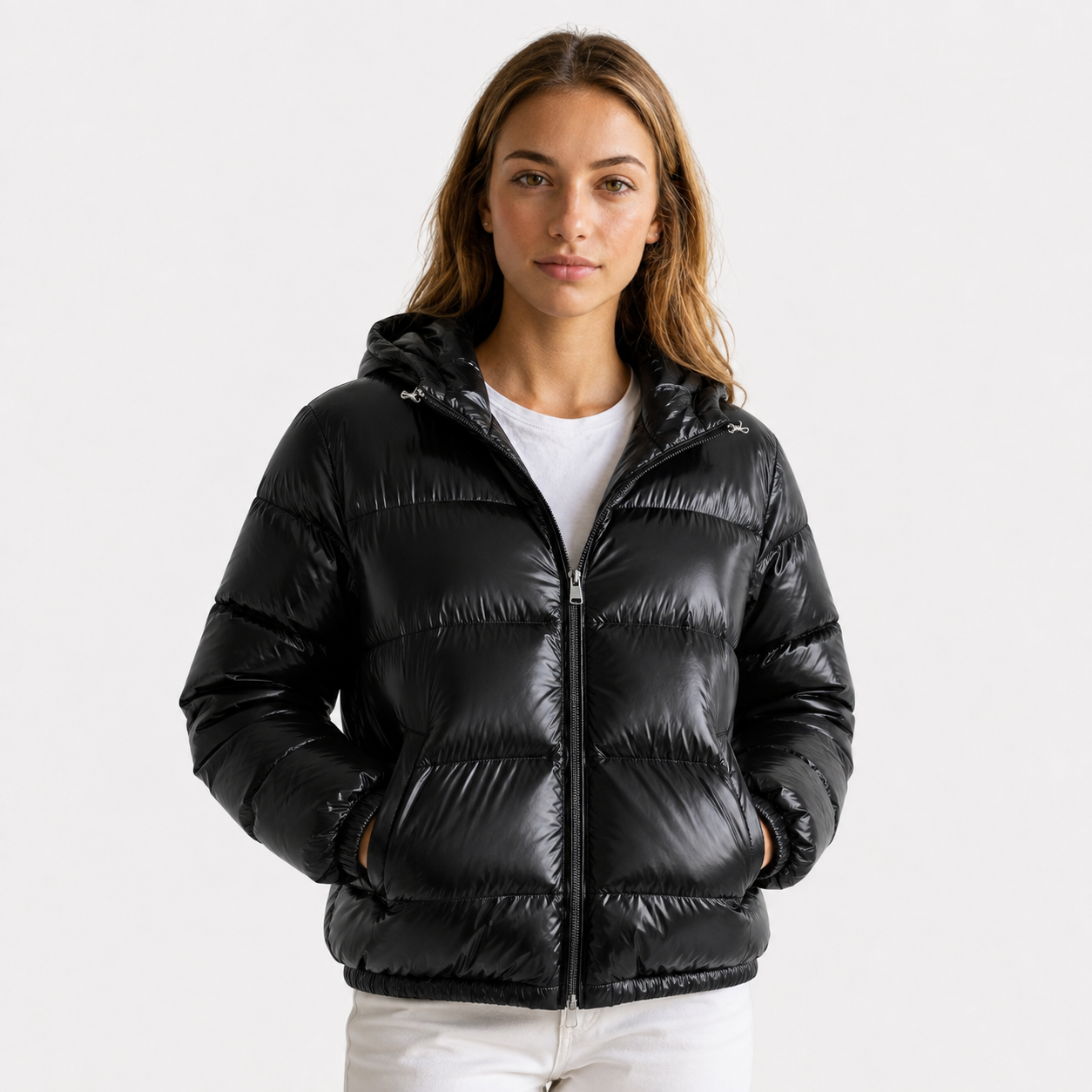 Chaqueta acolchada con diseño moderno y cómodo
