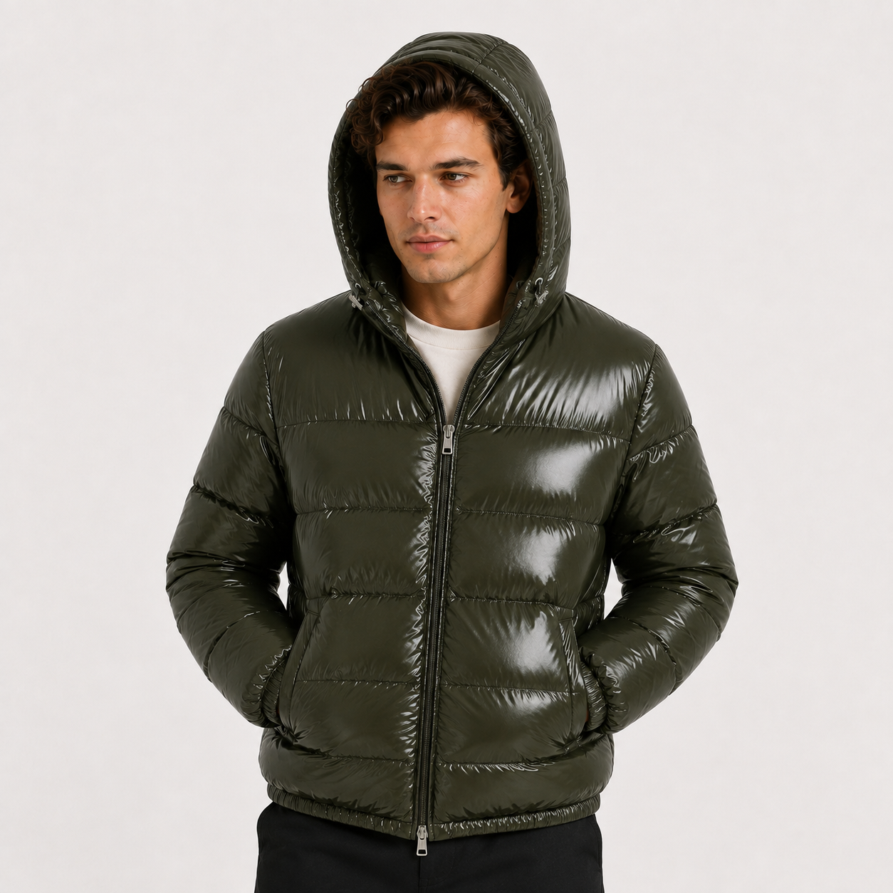 Chaqueta acolchada con diseño moderno y cómodo