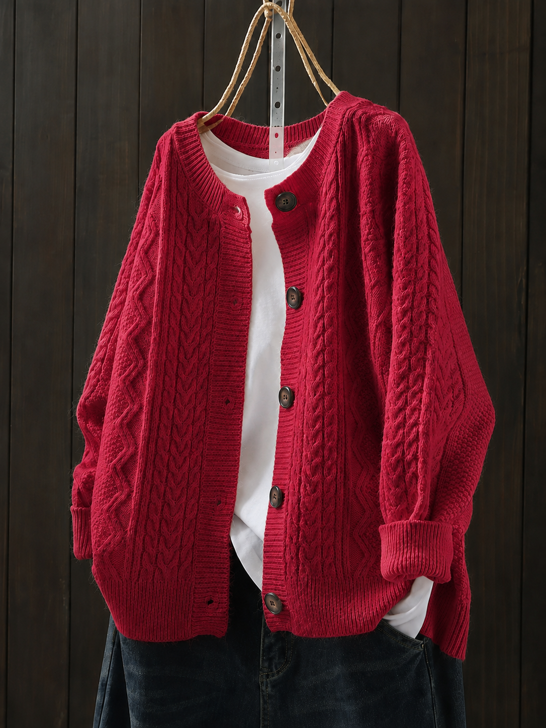 Cardigan en maille ultra confortable pour un style décontracté et chaud