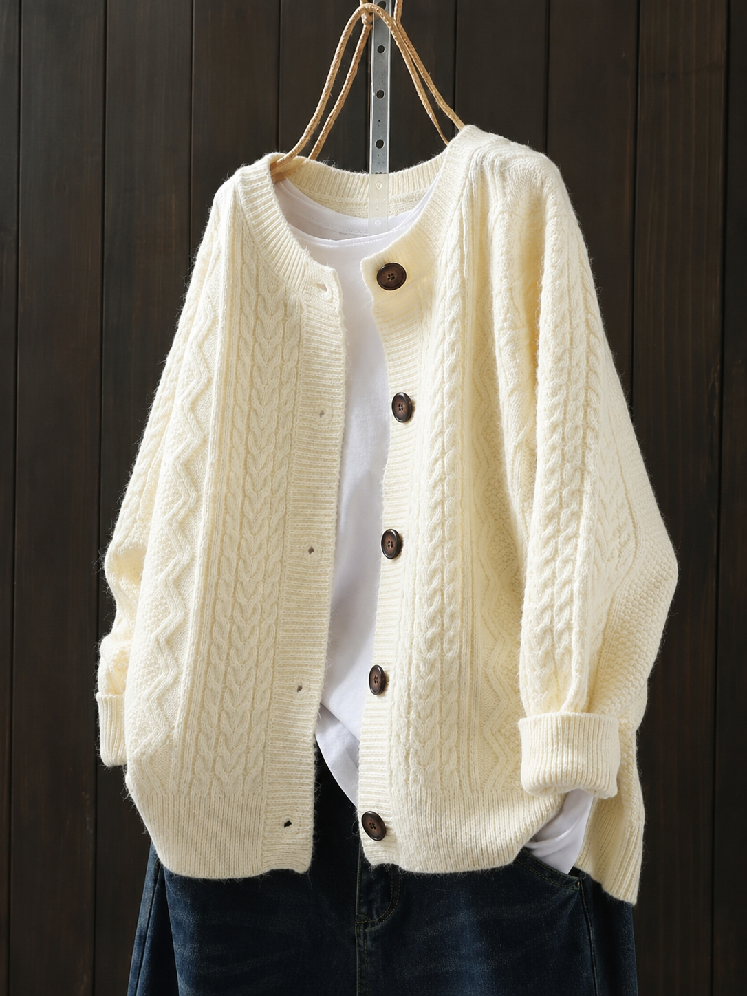 Cardigan en maille ultra confortable pour un style décontracté et chaud