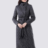 Damen Warme Daunenjacke aus Baumwolle