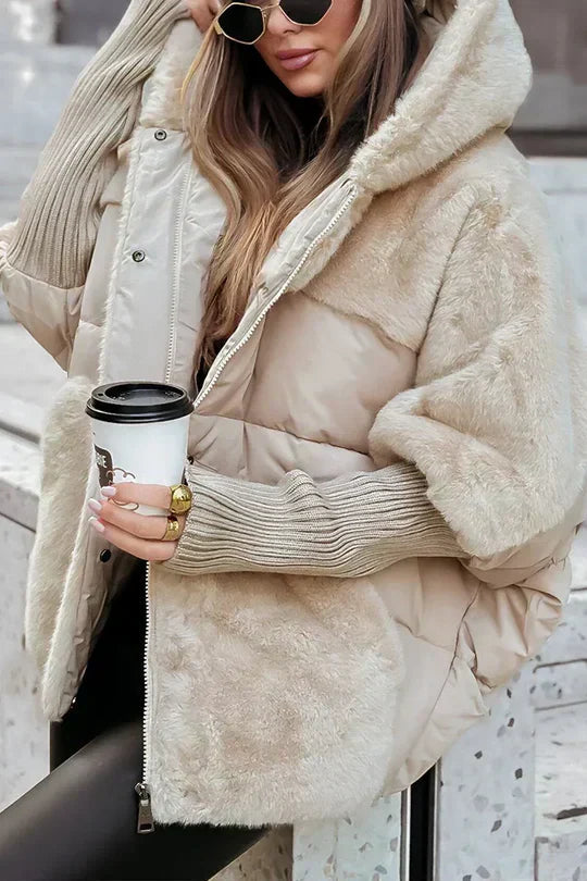 Damen Warme Winterjacke für Stil und Komfort 0