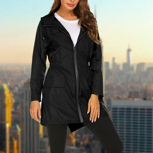 Damen Wasserdichte Outdoor Regenjacke 0