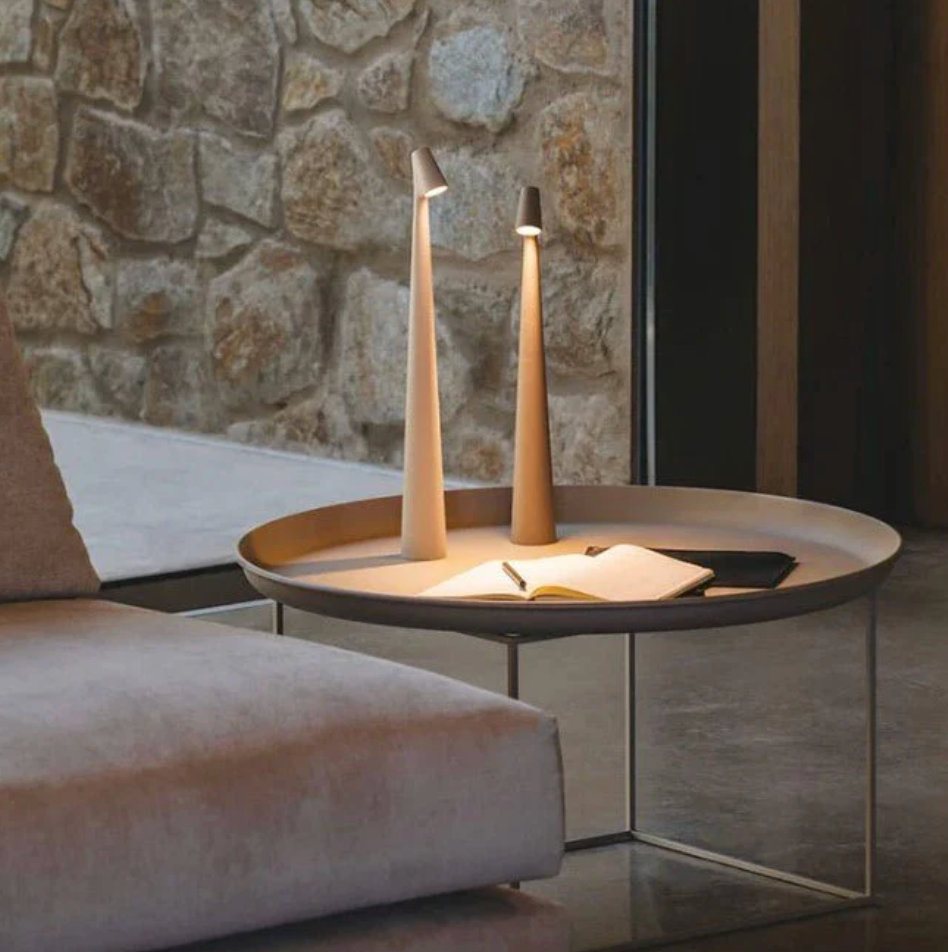 Dimmbare Kabellose Tischlampe mit Touch-Control 3