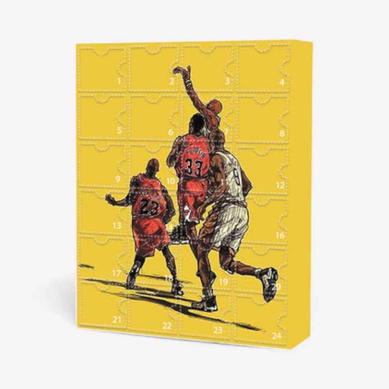 BallTrove - Lustige Basketball-Plüschpuppe mit Countdown-Geschenkschachtel für ein perfektes Geschenk-Erlebnis