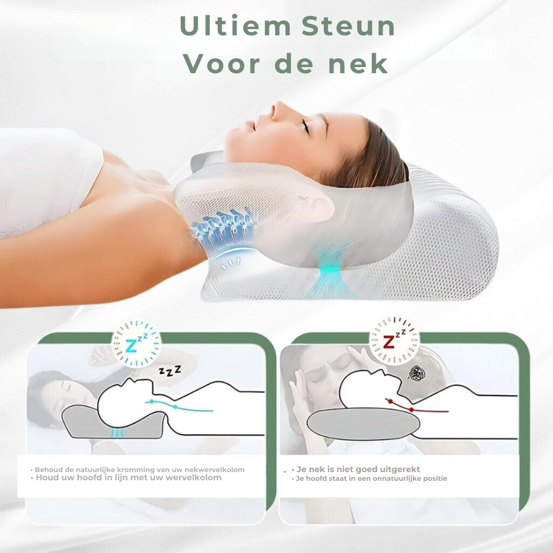 DreamAlign Orthopädisches Konturkissen - Nacken- & Schulterstütze