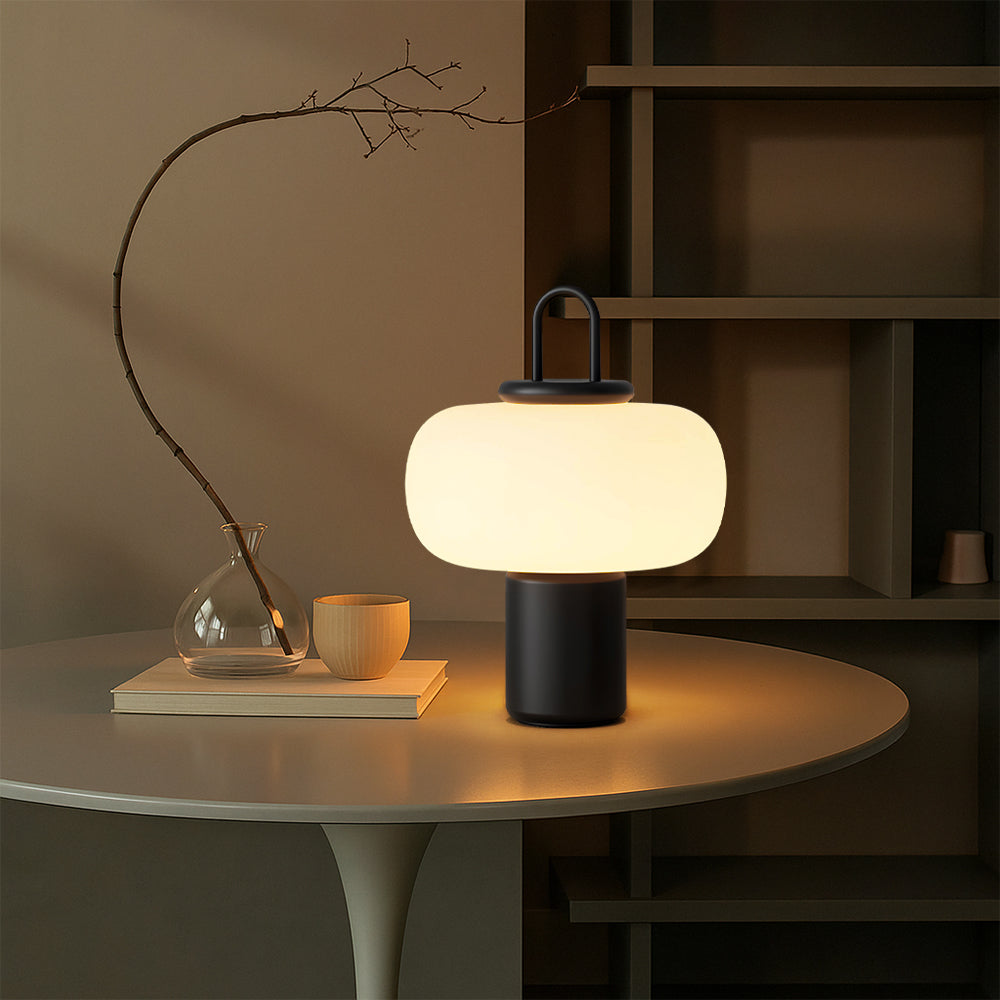 Serelune - Elegante skandinavische Tischleuchte im schlichten minimalistischen Stil