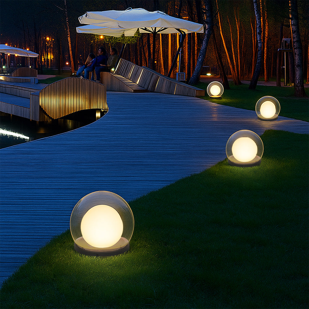 Thaliora - Stilvolle Solar-Außenleuchte mit Handgefertigtem Design