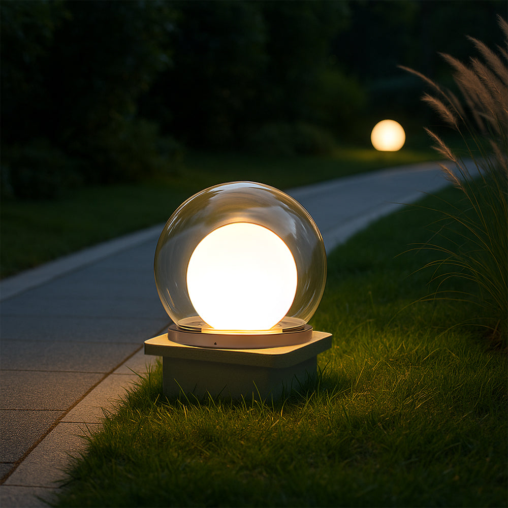 Thaliora - Stilvolle Solar-Außenleuchte mit Handgefertigtem Design