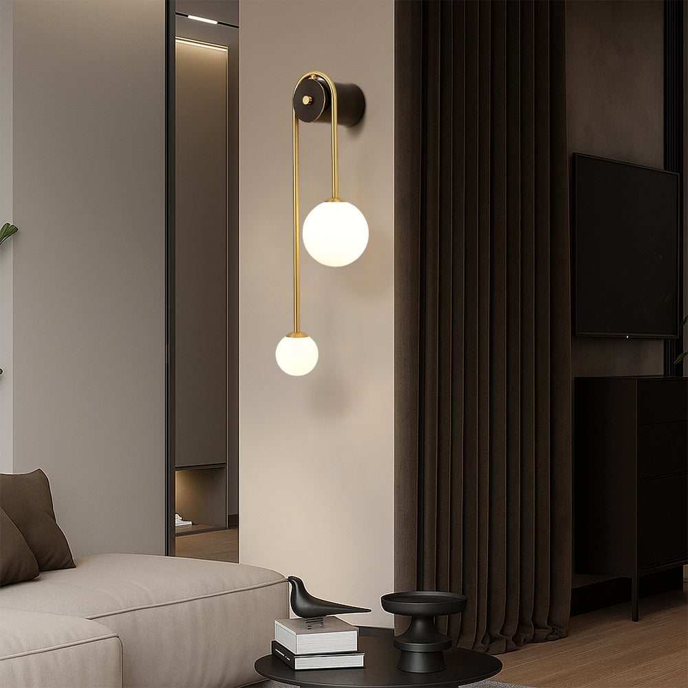 Florania – Elegante Wandleuchte mit Gebogenem Design für eine Moderne Atmosphäre