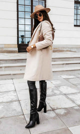 Elegant long coat for women for an elegant style