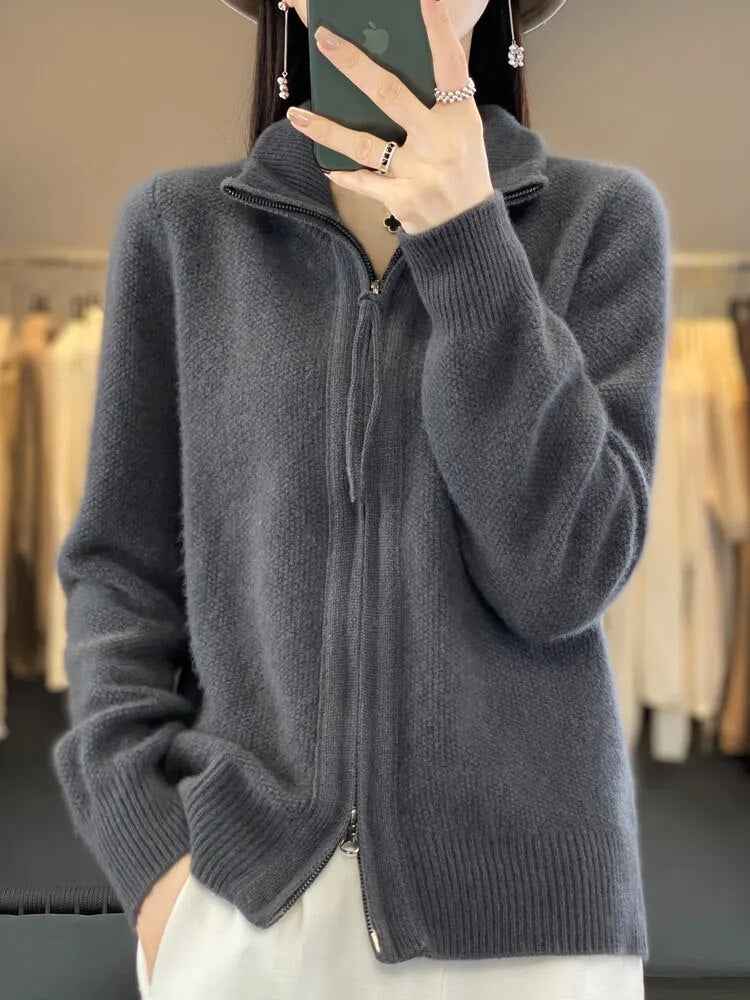 ELODIE™ Soft-Luxe Strickjacke — Luxuriös-weiche Alltags-Wohlfühl-Basics