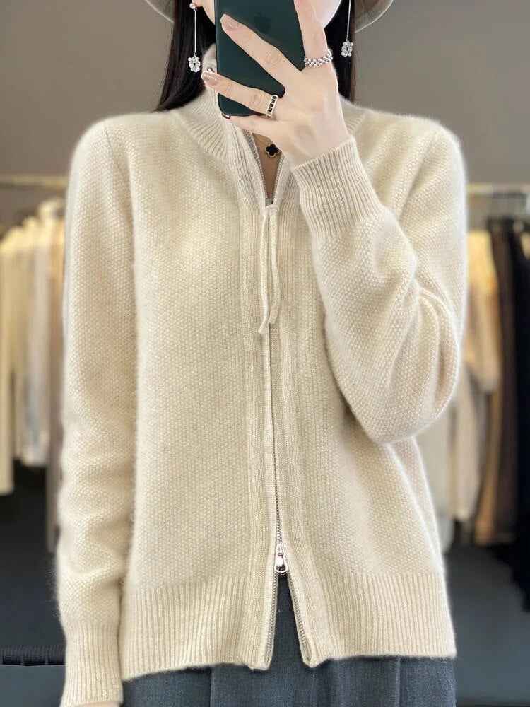 ELODIE™ Soft-Luxe Strickjacke — Luxuriös-weiche Alltags-Wohlfühl-Basics