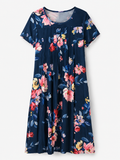 Maïa - Elegant og fint strikket blomsterkjole til alle anledninger